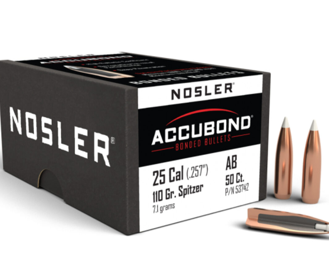 OGIVA NOSLER 25 CAL. 257" 110gr ACCUBOND