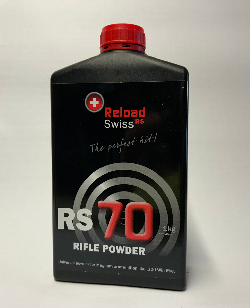 POLVERE RELOAD SWISS RS70 160,00€ -NON VENDIBILE ONLINE- CONTATTA VENDITORE