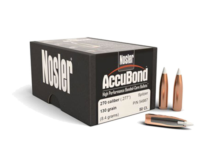 OGIVA NOSLER 270 CAL. 277" 140GR ACCUBOND
