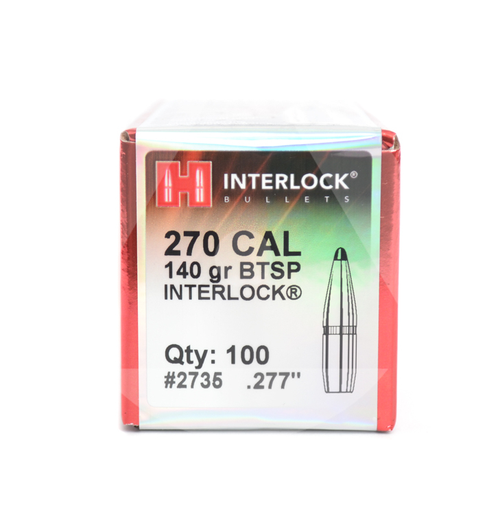OGIVA HORNADY 270 CAL. 277" 140GR BTSP