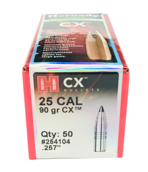 OGIVA HORNADY 25 CAL. 257" 90GR CX
