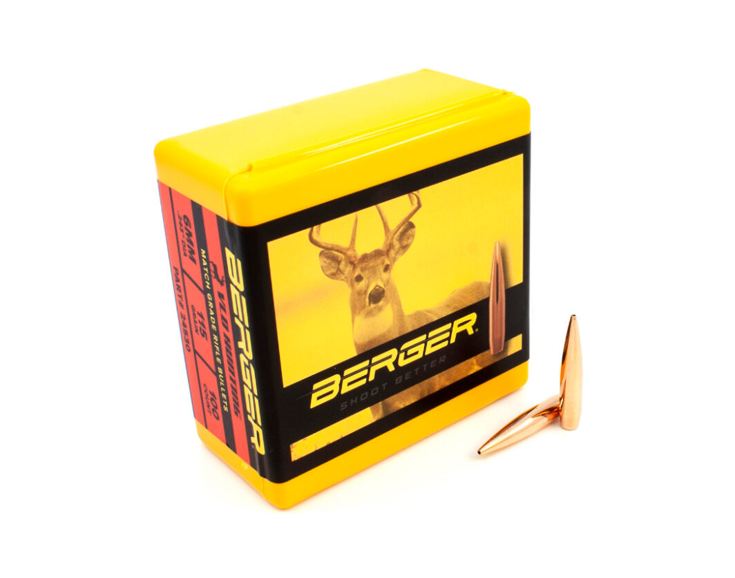 OGIVA BERGER 6MM(243") 115GR. VLD TARGET