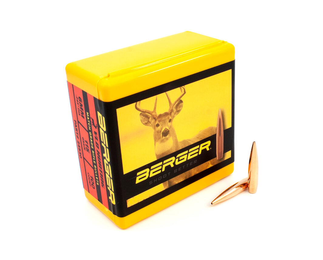 OGIVA BERGER 6MM(243") 115GR. VLD TARGET
