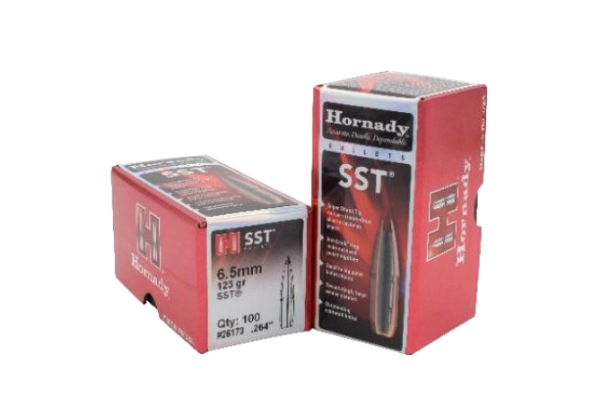 OGIVA HORNADY 6,5MM(264") 123GR. SST