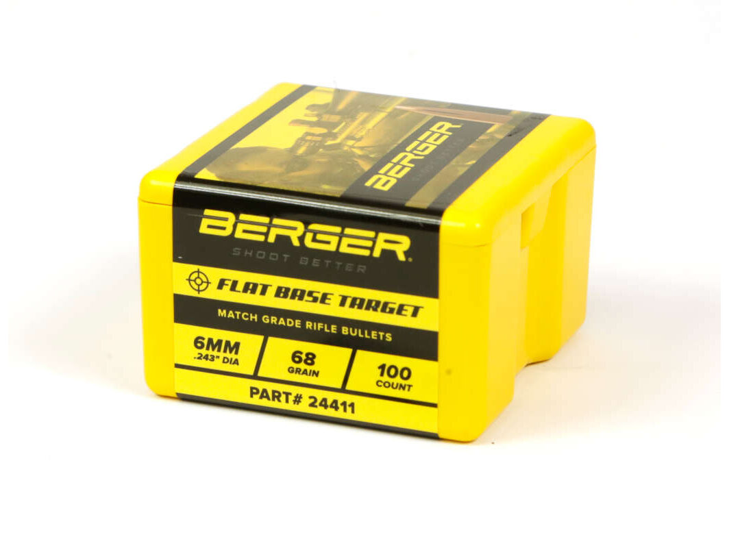 OGIVA BERGER 6MM(243") 68GR. FB TARGET
