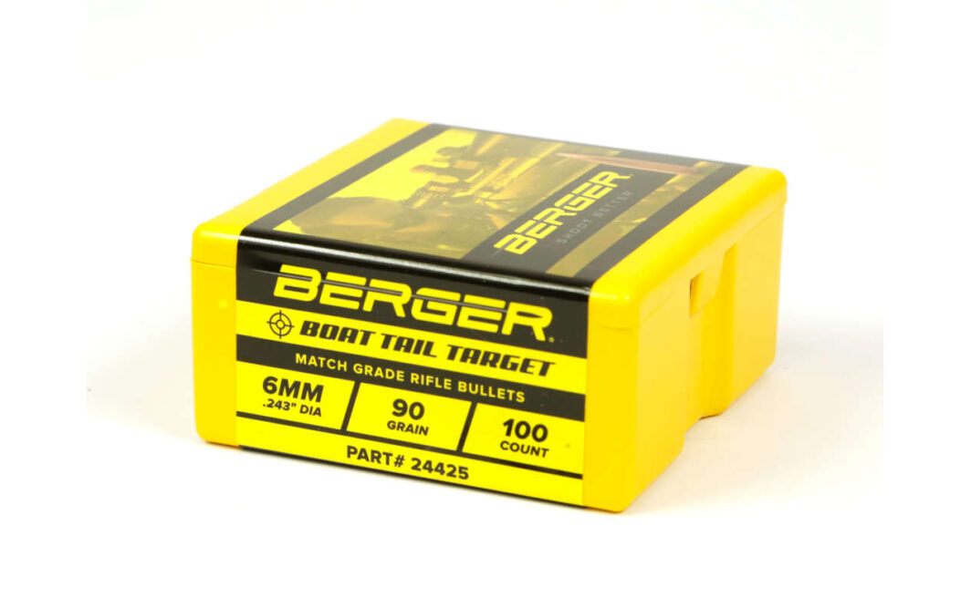 OGIVA BERGER 6MM(243") 90GR. TARGET BT