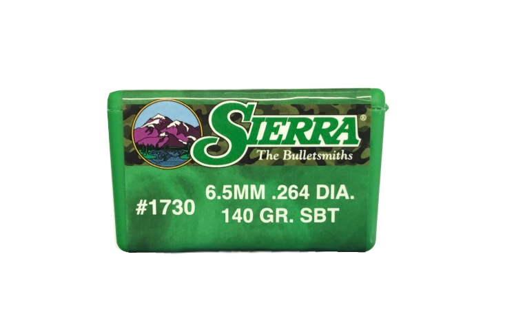 OGIVA SIERRA 6,5MM(264") 140GR. SPITZER