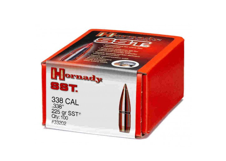 OGIVA HORNADY CAL. 338" 225GR. SST