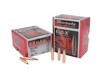 OGIVA HORNADY CAL.30 - 7,62MM(308") 220GR. ELD X