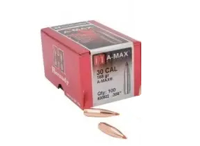 OGIVA HORNADY CAL.30 - 7,62MM(308") 168GR. A-MAX