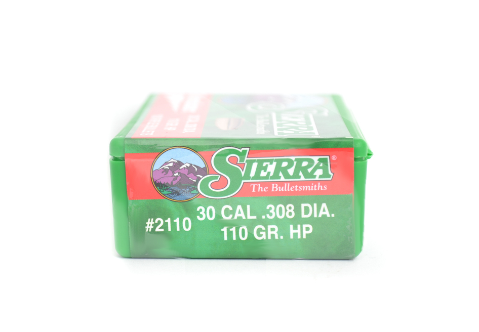 OGIVA SIERRA CAL.30 - 7,62MM(308") 110GR. HP