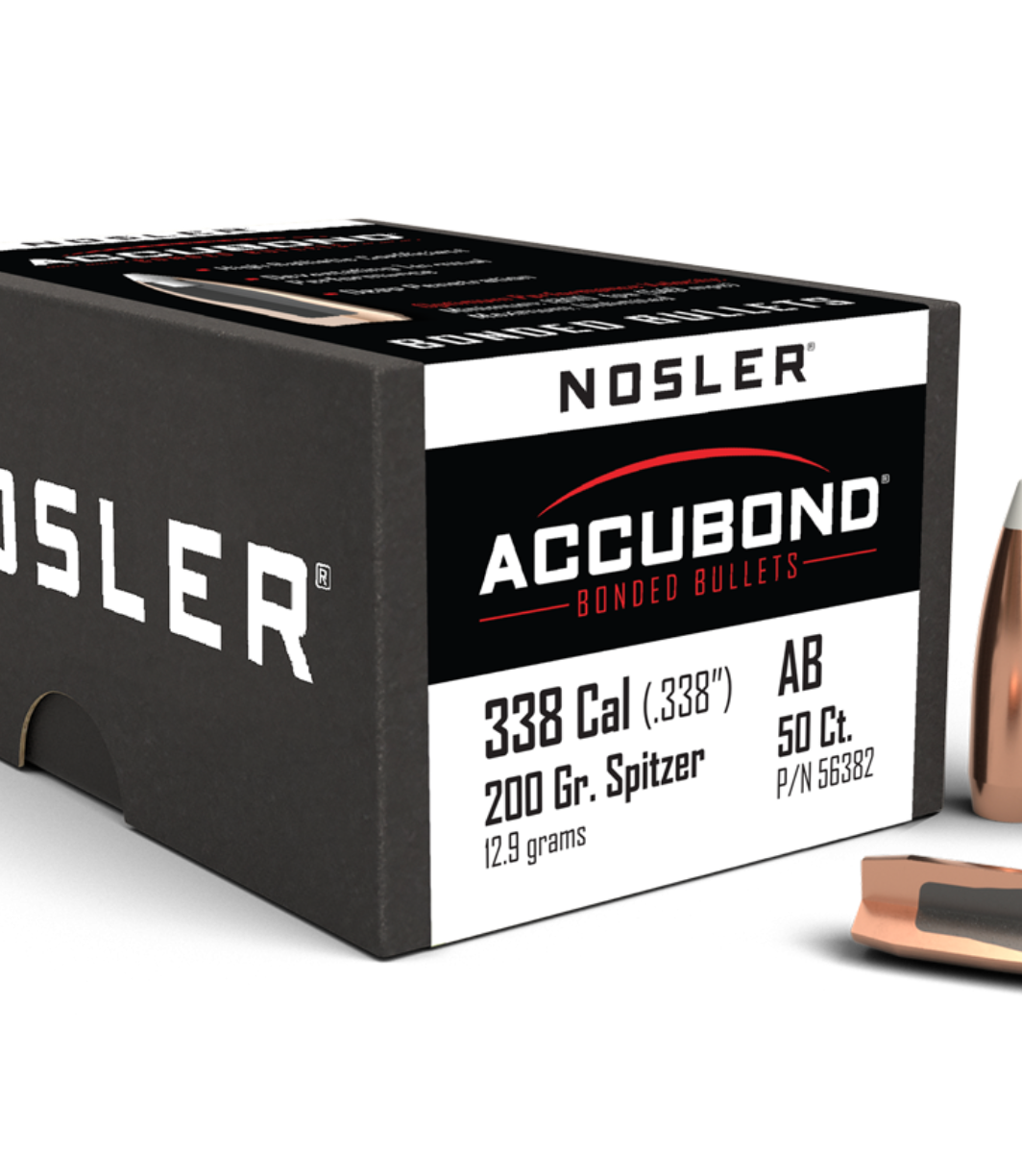 OGIVA NOSLER CAL. 338" 250GR. ACCUBOND