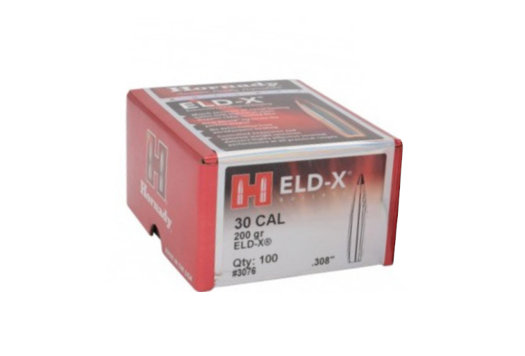 OGIVA HORNADY CAL.30 - 7,62MM(308") 200GR. ELDX