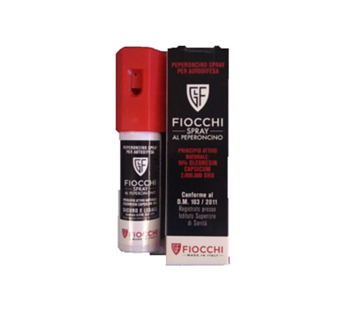 FIOCCHI SPRAY AL PEPERONCINO AUTODIFESA ANTIAGGRESSIONE 16ML - immagine 3