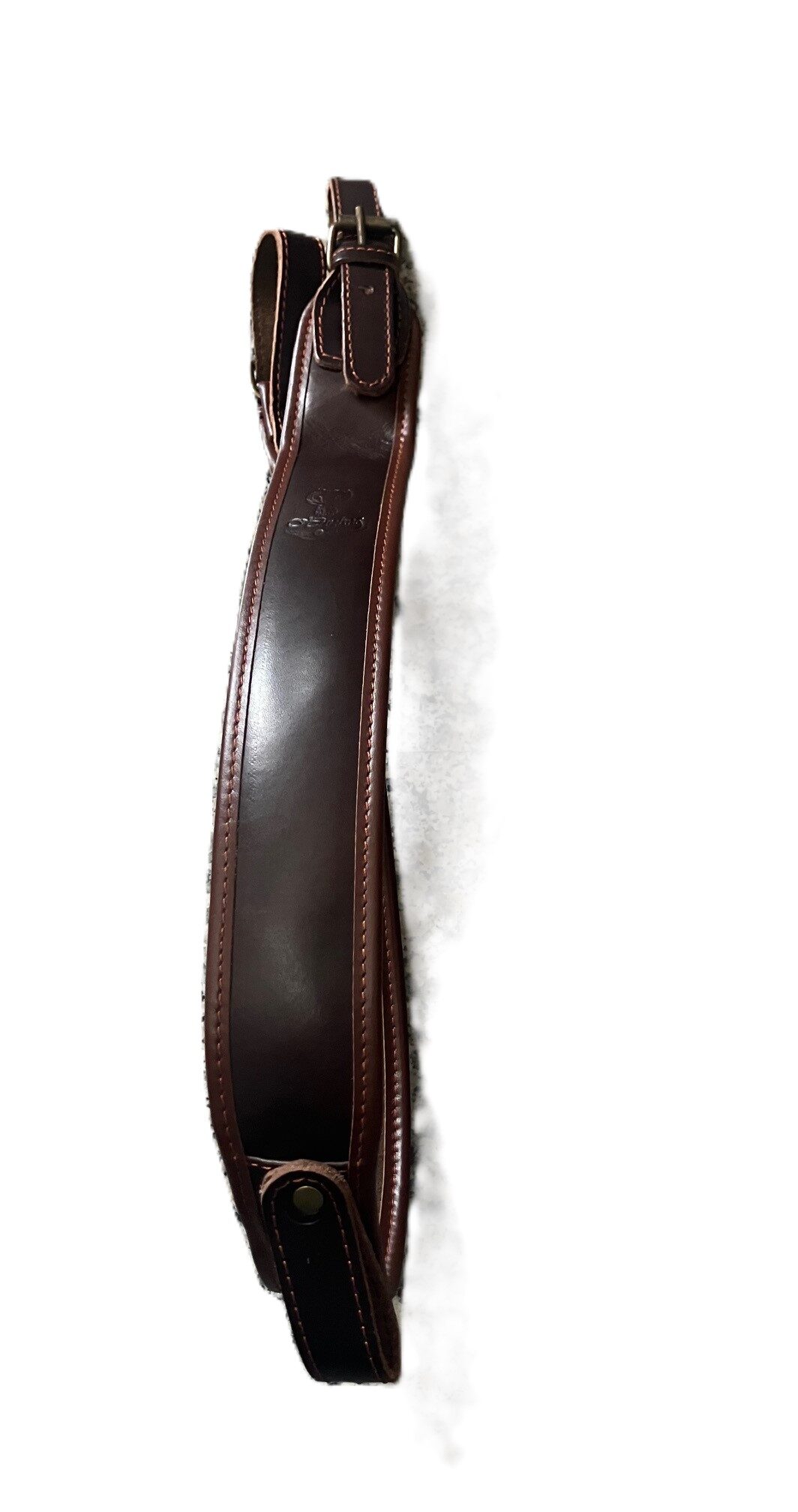 TRACOLLA CARABINA CUOIO MARRON  SCURO