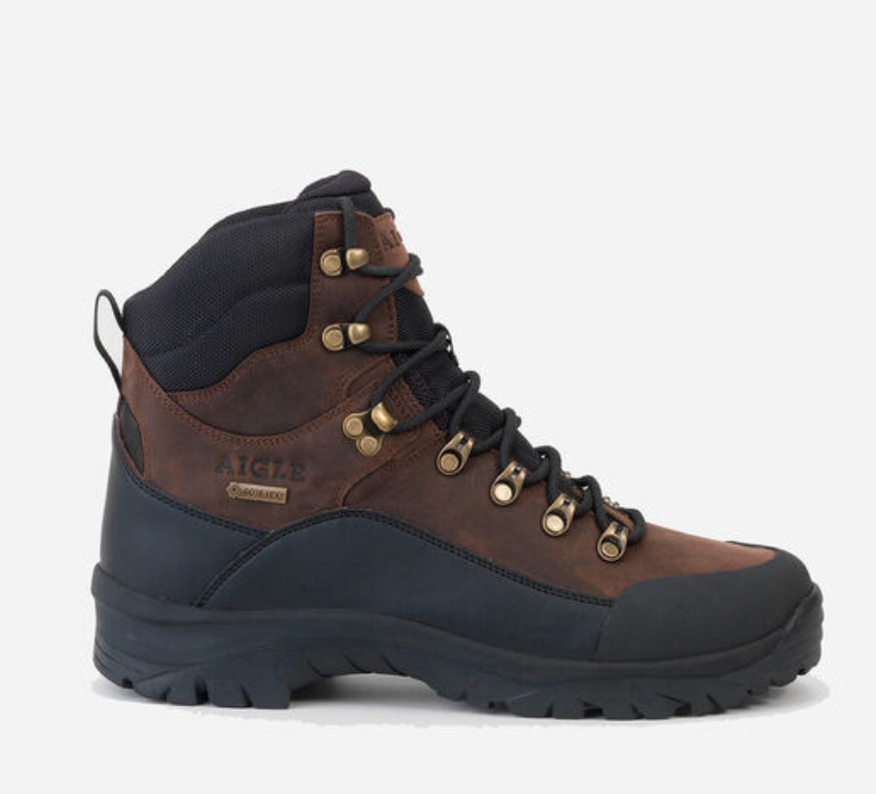 AIGLE SARENNE GTX DARKBROWN TAG.44 US.10