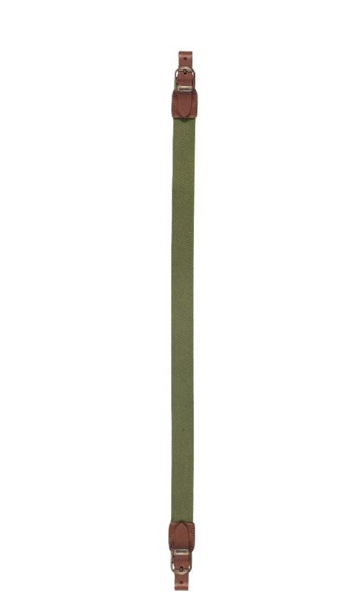 TRACOLLA FUCILE ELASTICIZZATA VERDE IN NEOPRENE